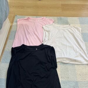 All in Motion Women's Tank Tops - Pink, White, and Black